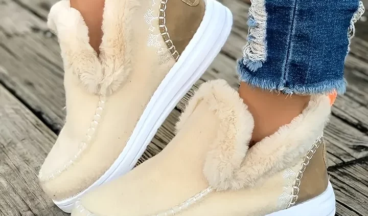 CozyStepp Orthopedic Fleece Slip-On Boots